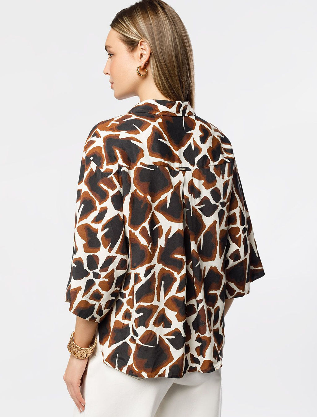 VILATTE / Блузка из вискозы с лиоцеллом  фото 16