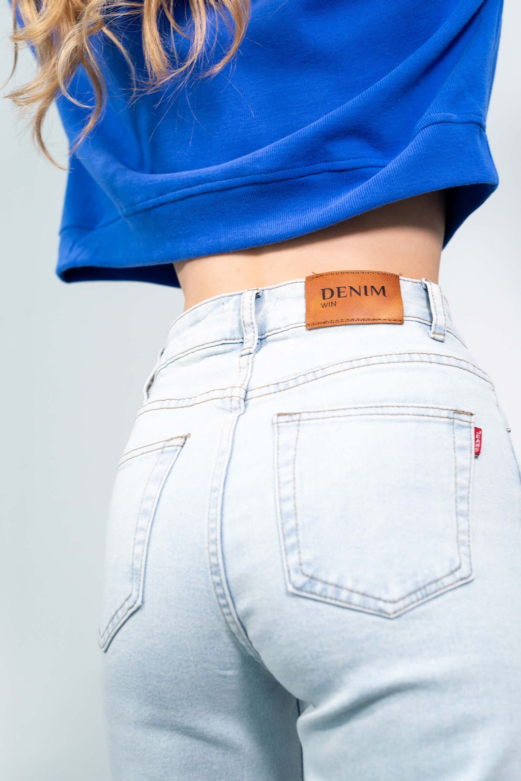 Джинсы Фокс (светло-голубой) Турция - Nadi bordo фото 5