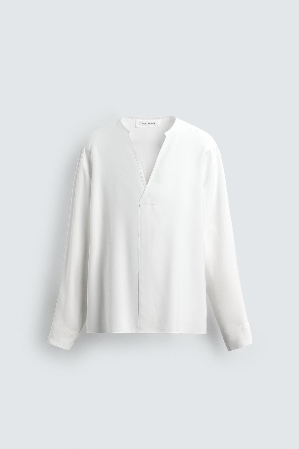 FLOWING RELAXED FIT SHIRT - Zara фото 15