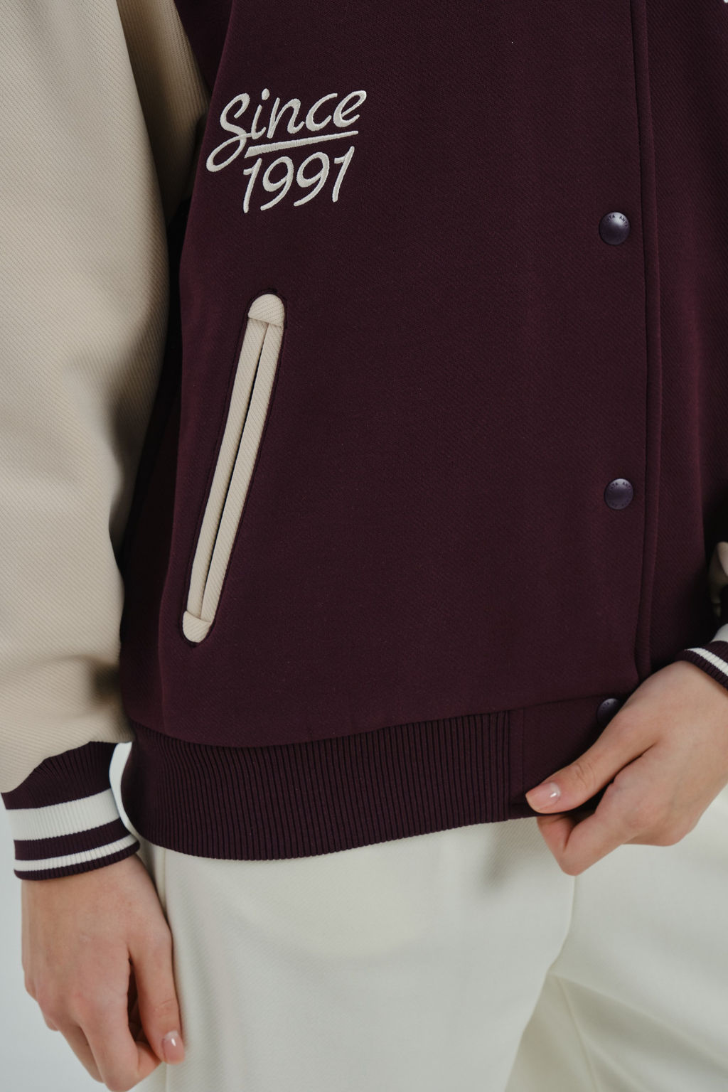 Бомбер утепленный Темно-фиолетовый - Anta фото 5