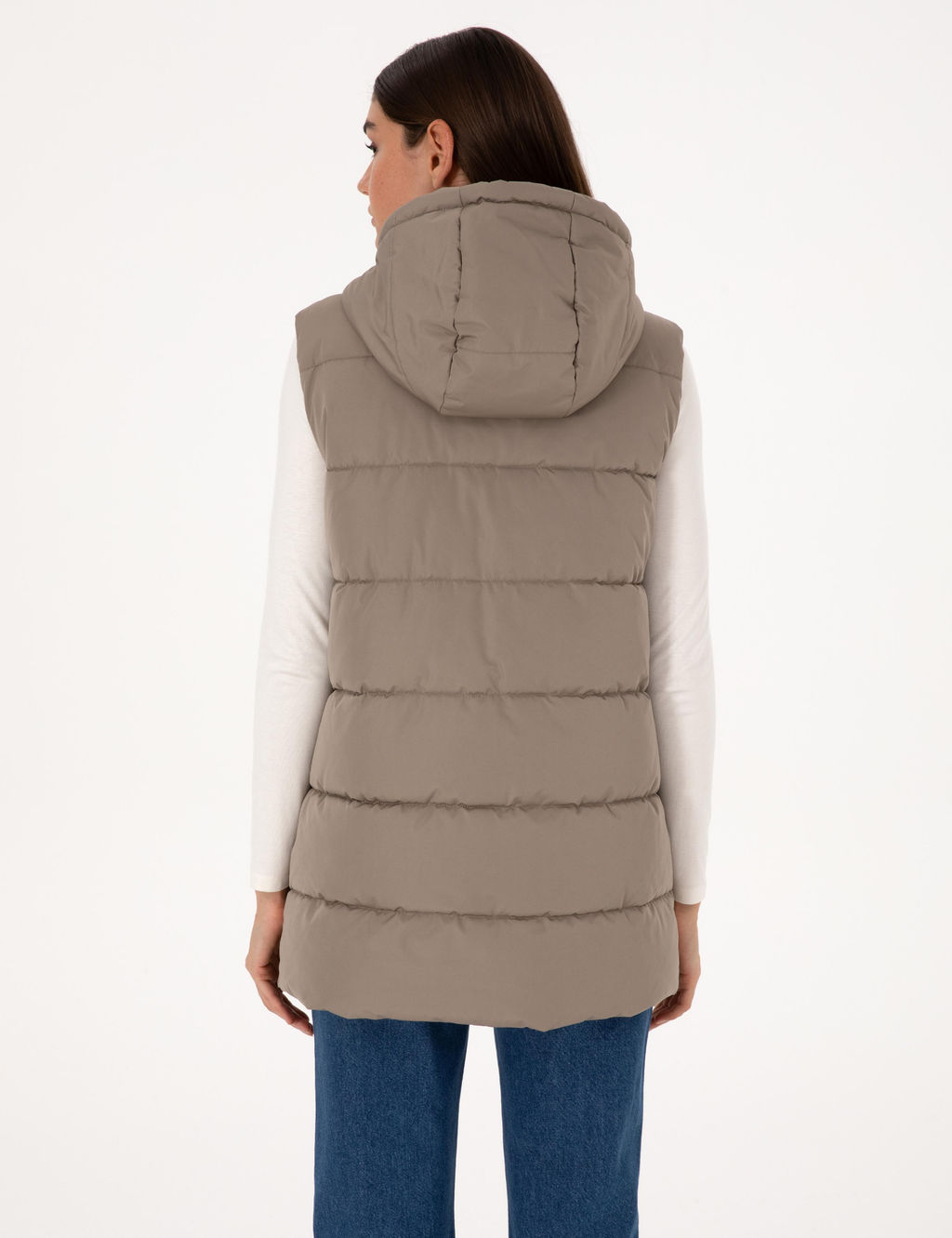 Vizon __kar_labilir Kap__onlu Yelek - Pierre cardin фото 5