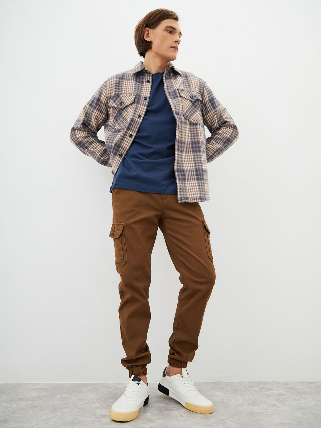 Мужские Брюки Джоггеры Утепленные - Mossmore фото 13