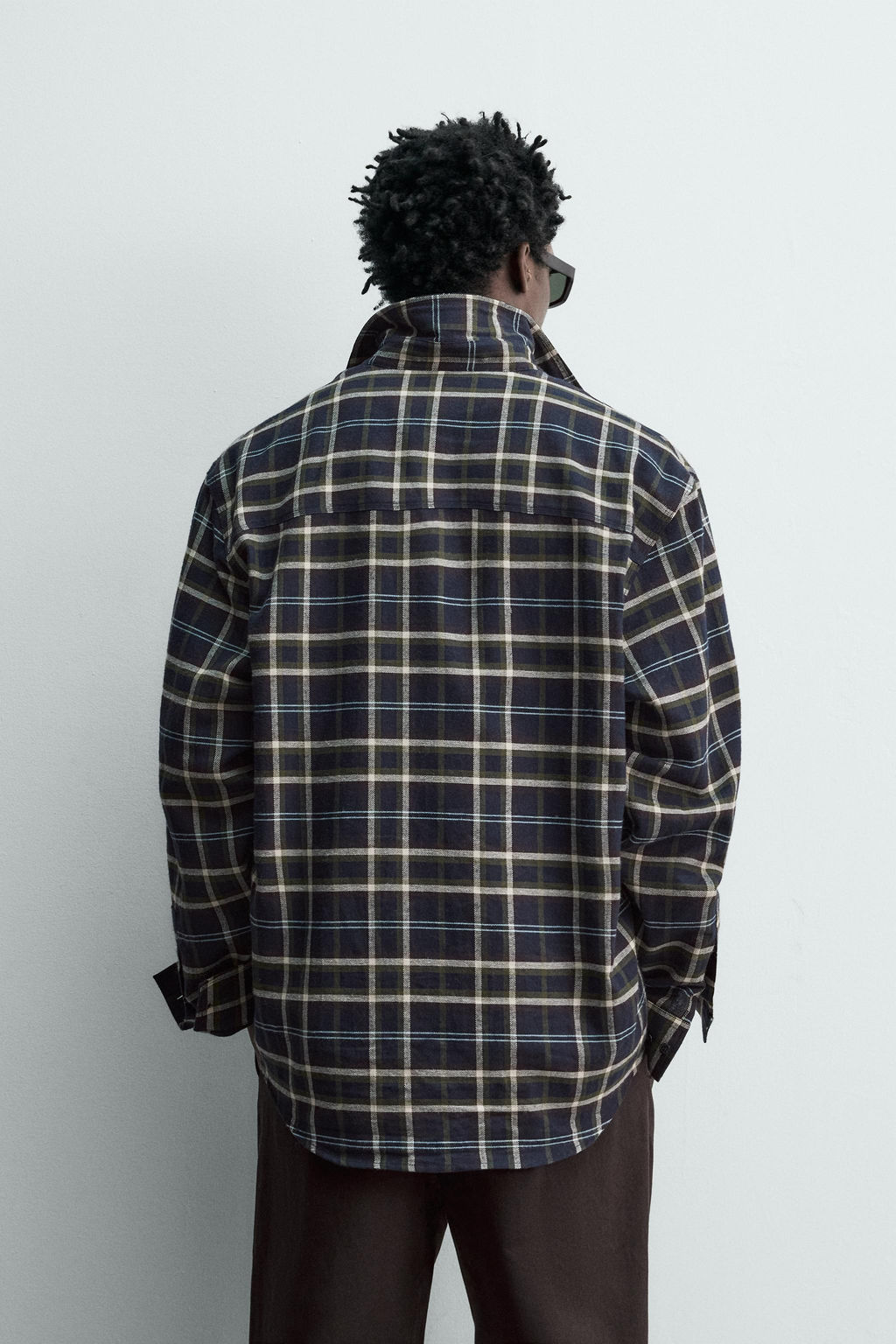 CHECK FLANNEL SHIRT - Zara фото 11