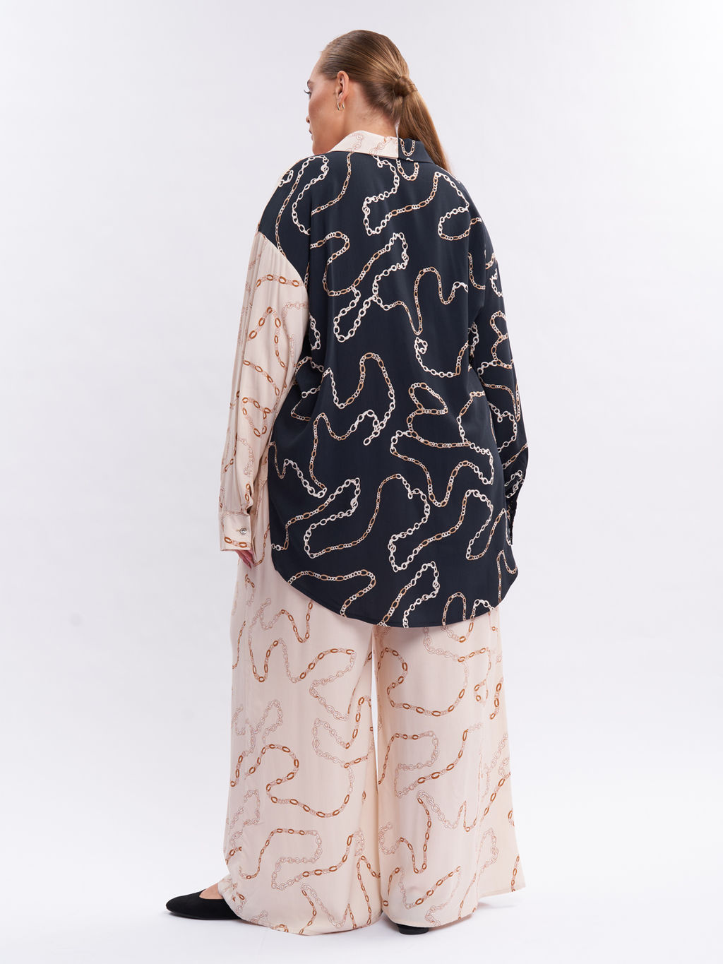 Брючный костюм с цепями TKO11804MLC03