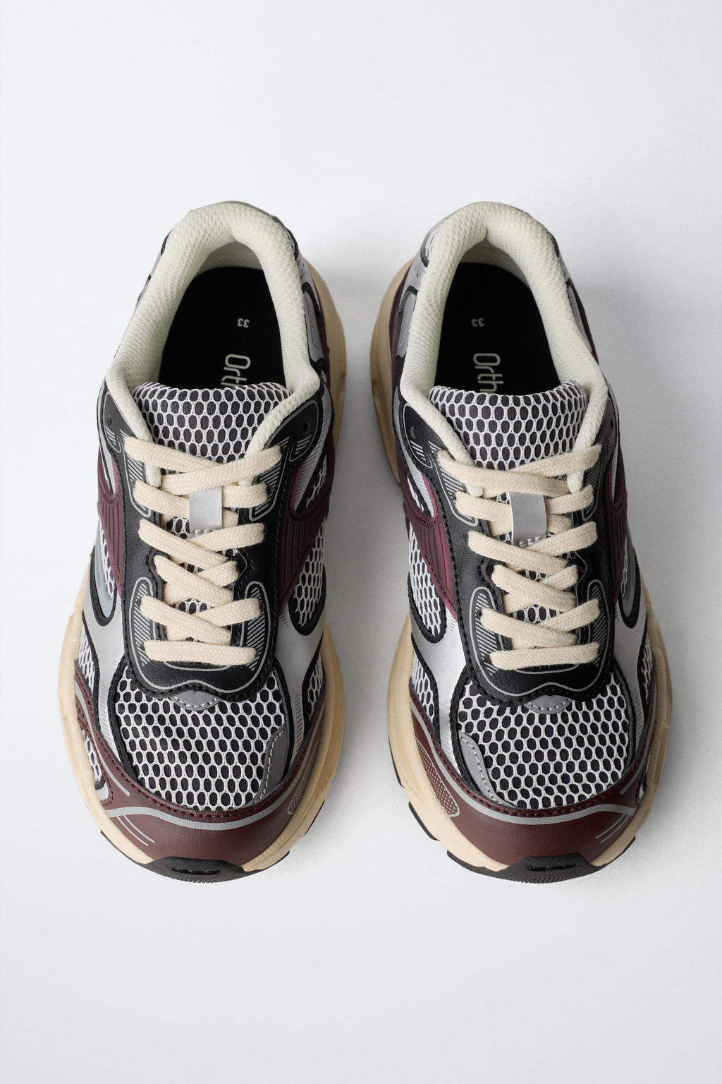 MESH SPORTS TRAINERS - Zara фото 5