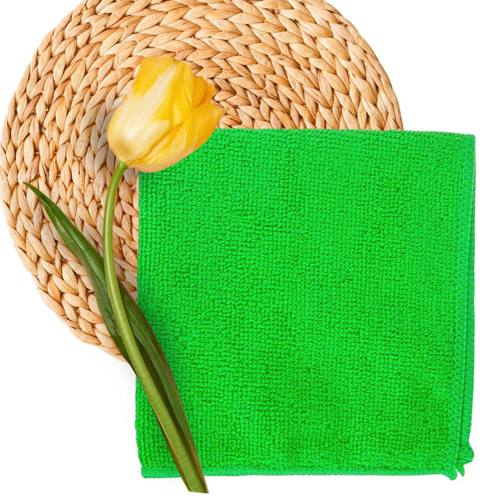 Цена за 2 шт. Набор салфеток из микрофибры LuiDon 3шт., 30*30см OLS-862-4 (10011)