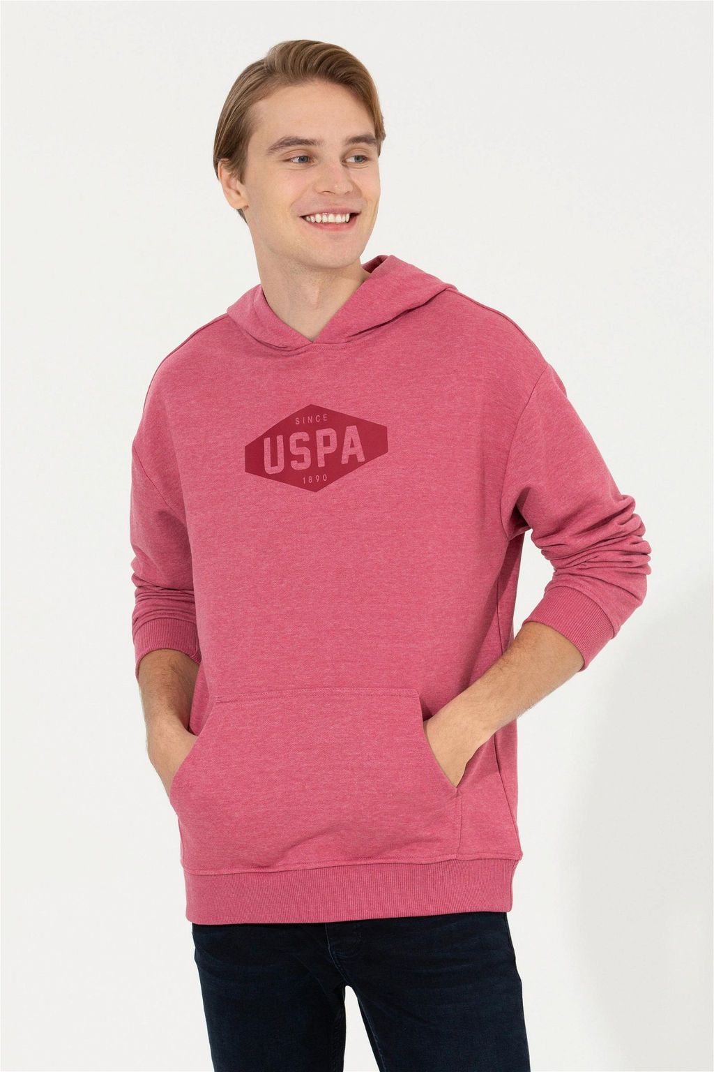 U. S. Polo Assn Мужская комфортная толстовка с капюшоном - U.s. polo assn фото 10