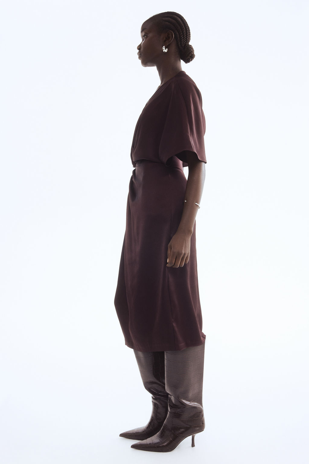 Vestido con detalle girado - H&m фото 6