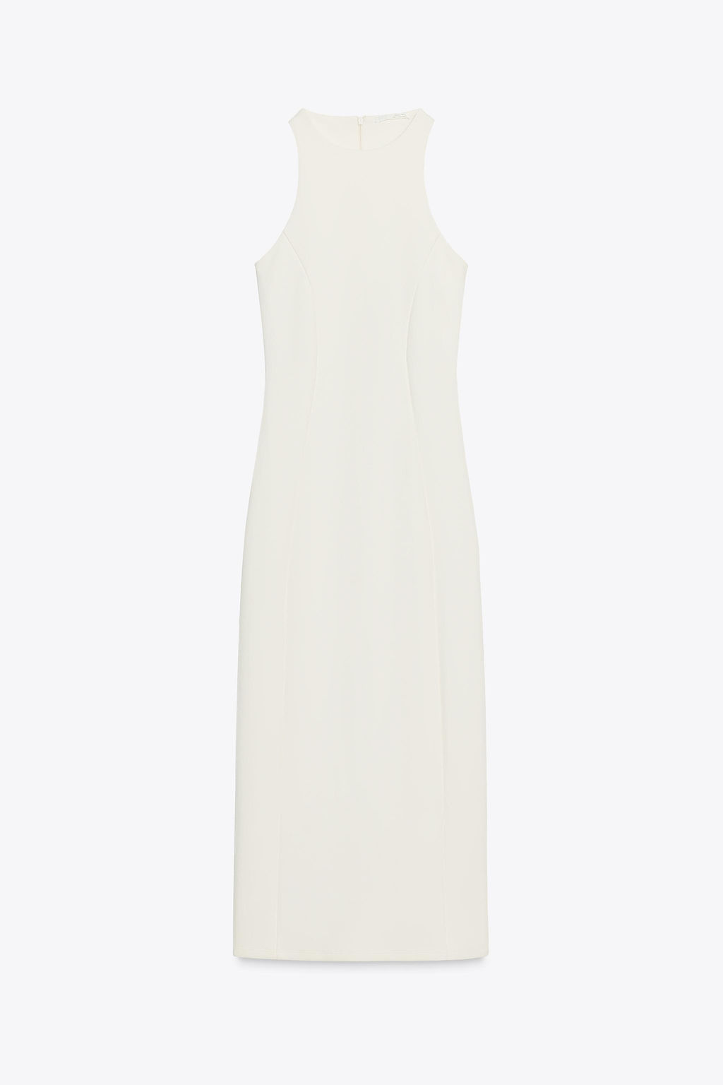 INTERLOCK HALTERNECK DRESS - Zara фото 8