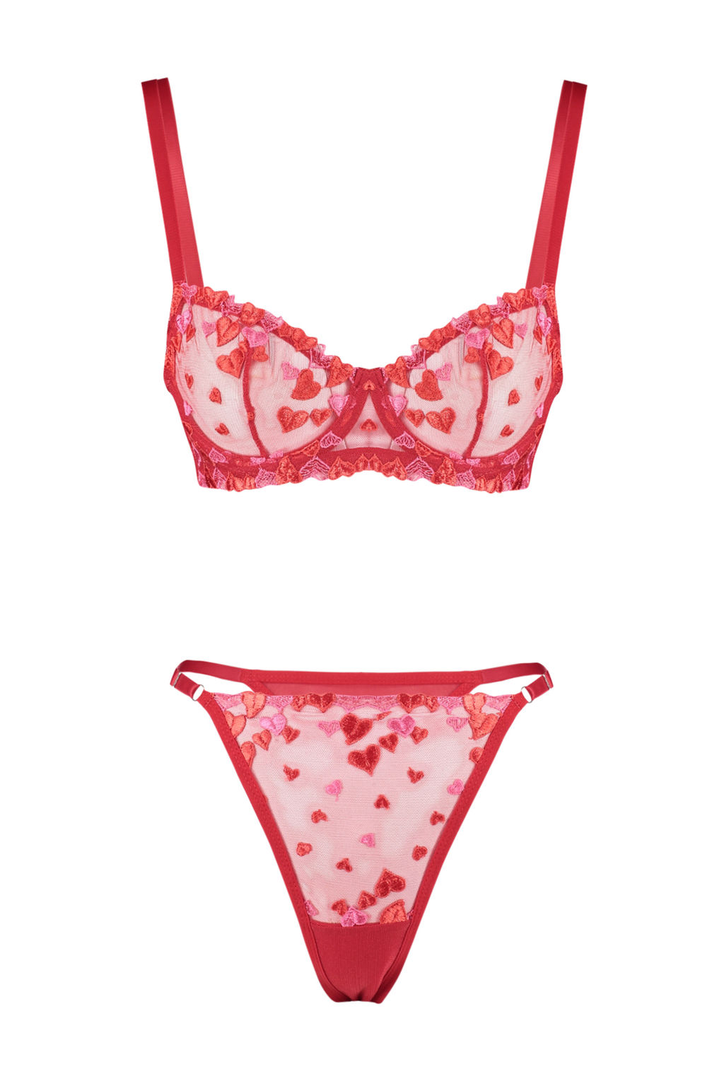 TRENDYOLMILLA Pembe Nak?sl? Dantelli Ip Ask?l? Kaps?z Orme Ic Camas?r? Tak?m? THMAW24CC00015 фото 14