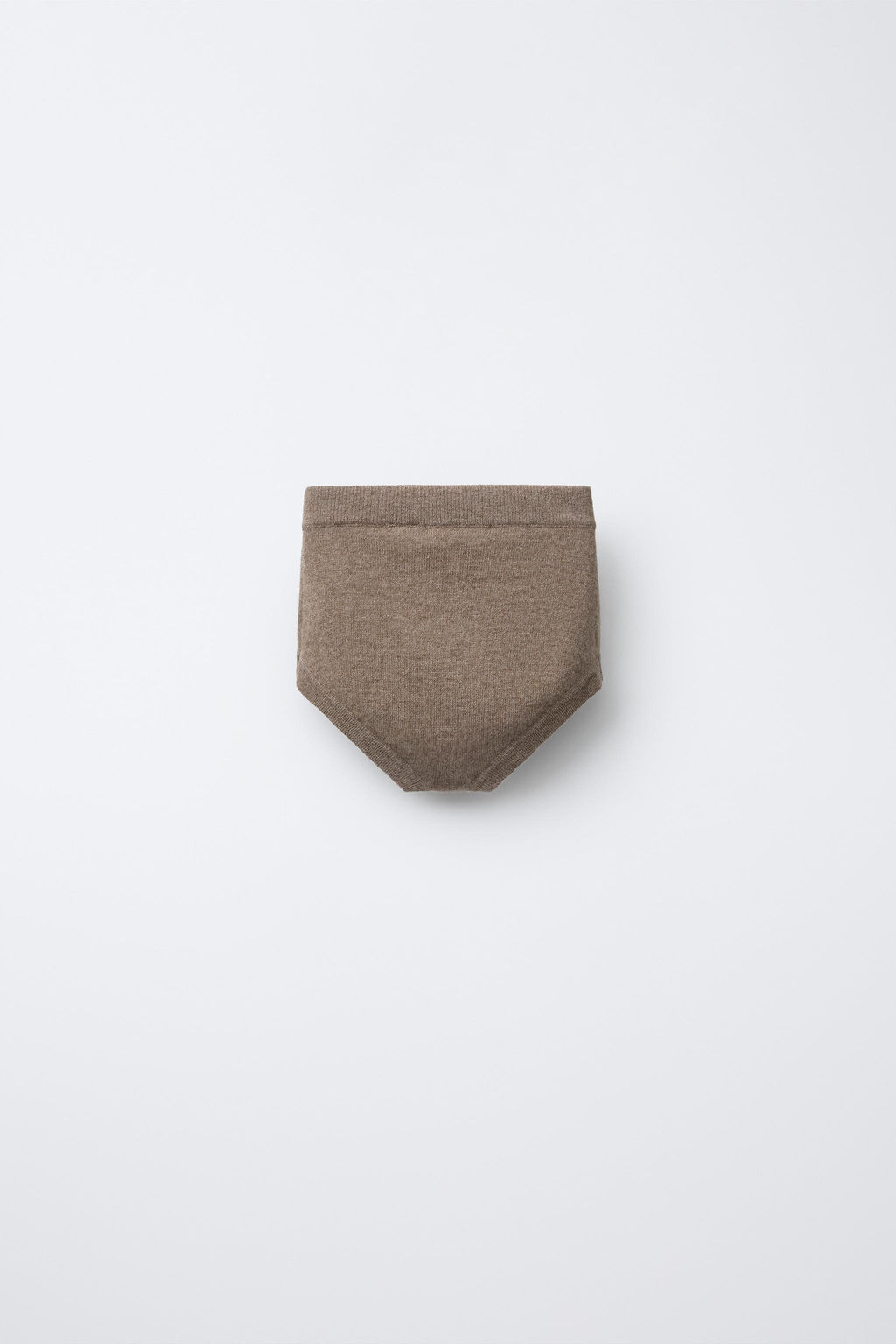 CULOTTE BRAGUITA CON LANA / Marr?n / Topo