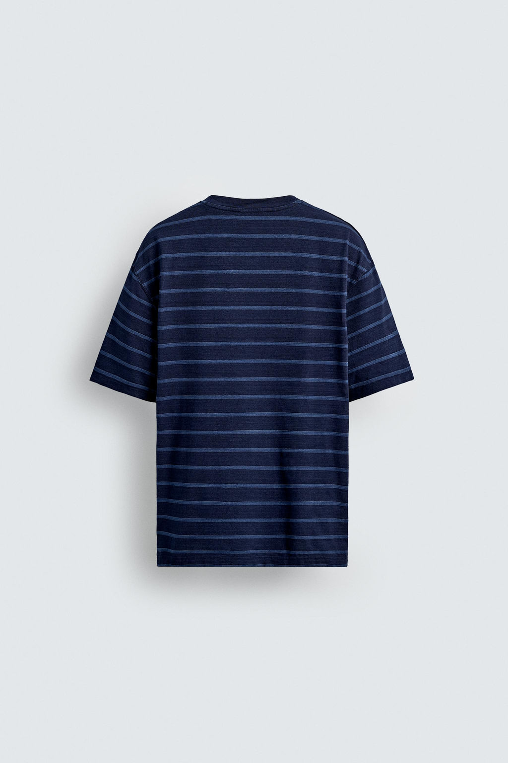 JACQUARD STRIPE T-SHIRT - Zara фото 8