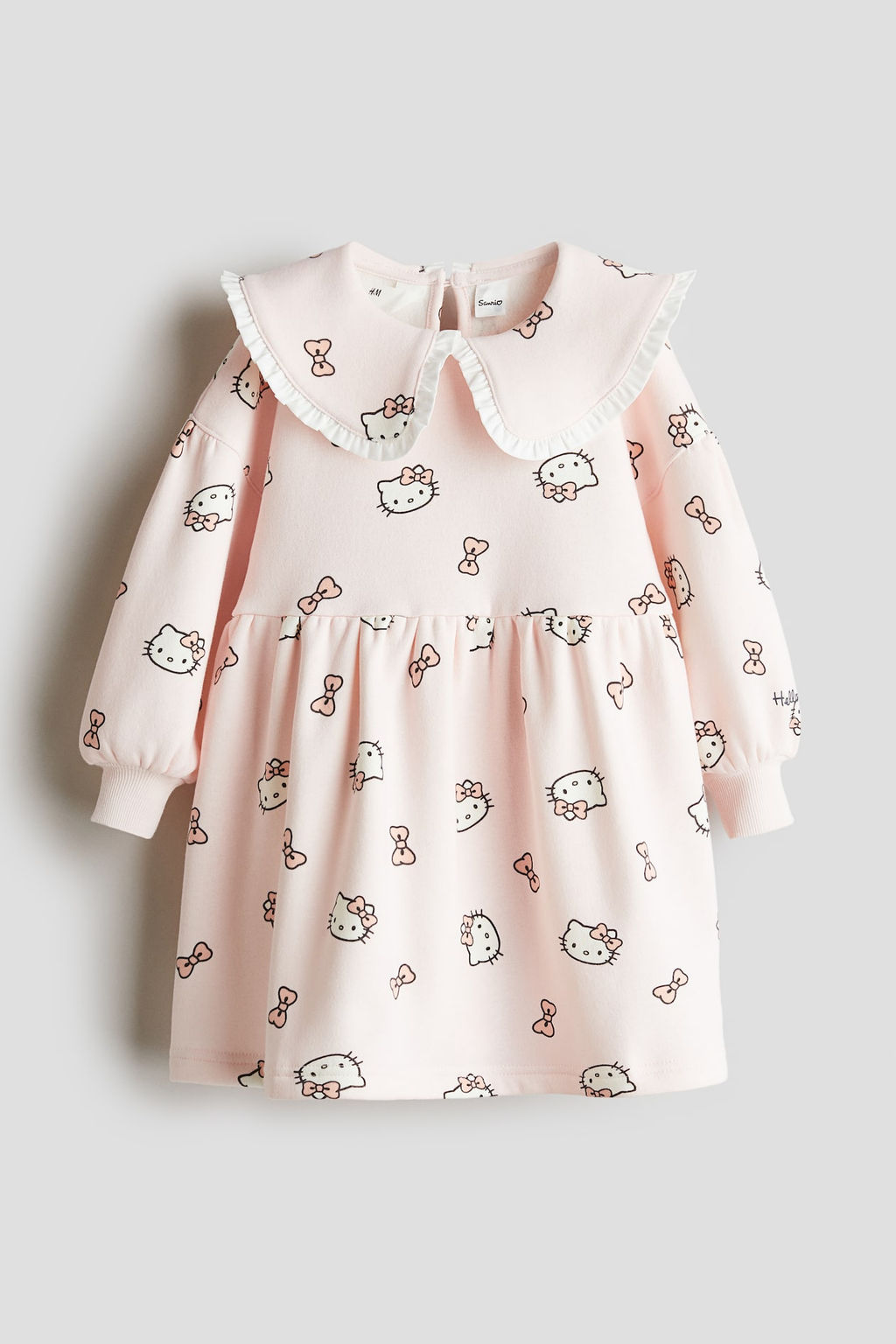 Vestido sudadera estampado