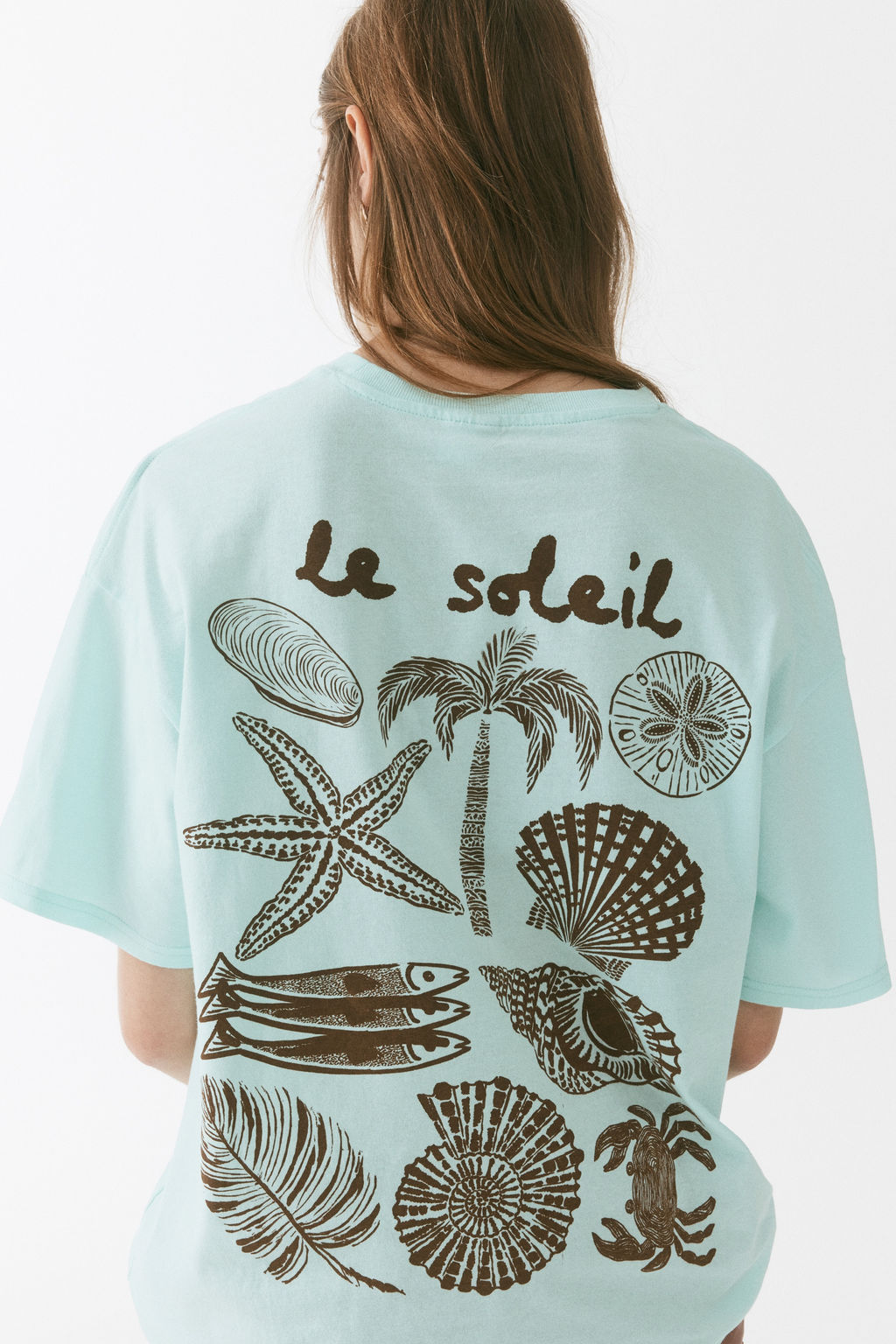 Camiseta oversize estampada - H&m фото 7