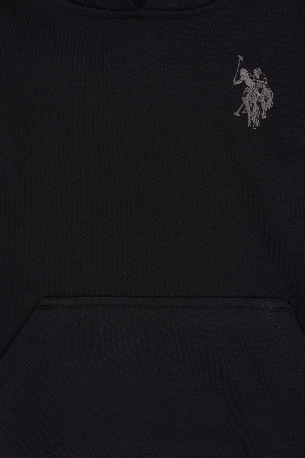 Erkek _ocuk Siyah Kap__onlu Basic Sweatshirt - U.s. polo assn фото 3