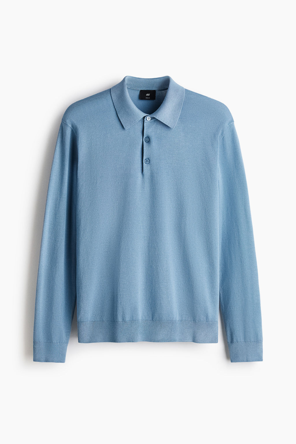 Polo en punto fino Regular Fit - H&m фото 2