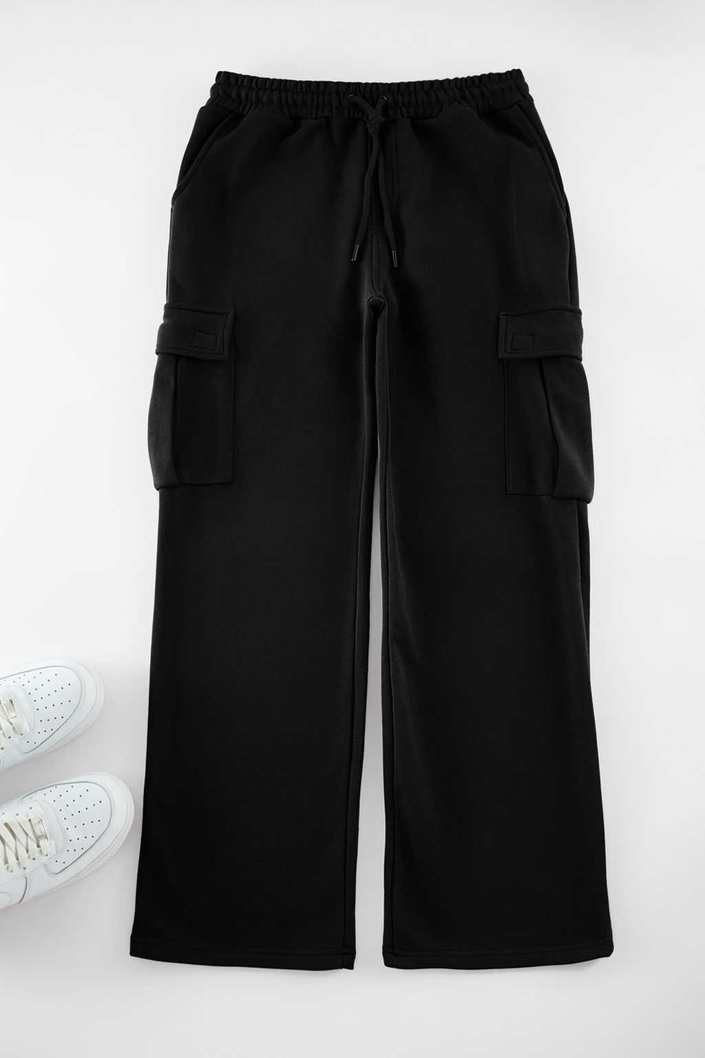 TRENDYOL MAN Haki %100 Pamuk Wide Leg/Genis Kesim Kargo Cepli Esofman Alt? TMNAW25EA00021 - Trendyolmilla фото 9