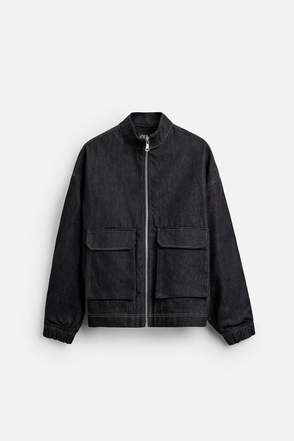 DENIM JACKET WITH POCKETS - Zara фото 7