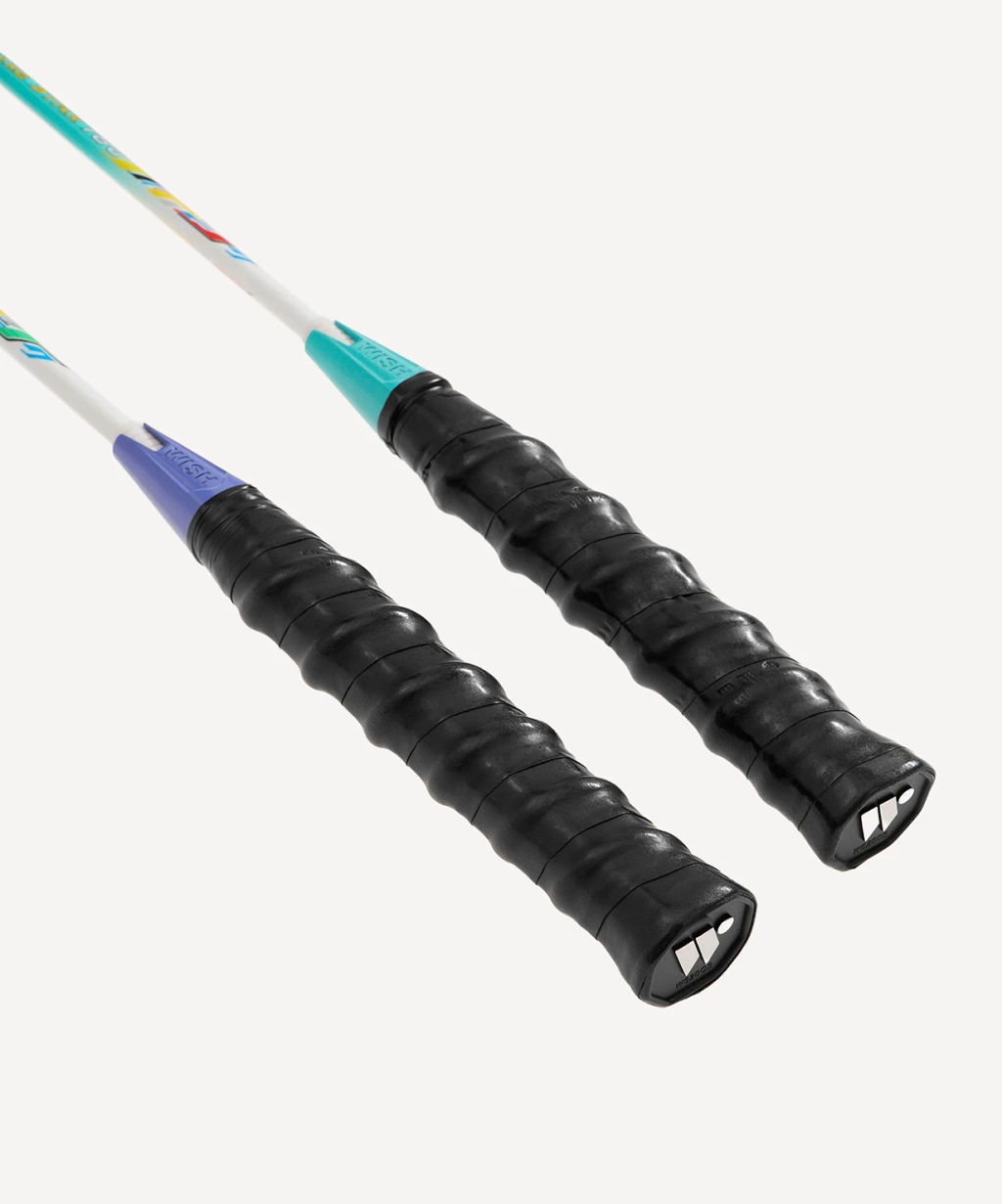 Набор для бадминтона Wish Firestar 780 (2 ракетки + 2 волана), голубой/фиолетовый  фото 4