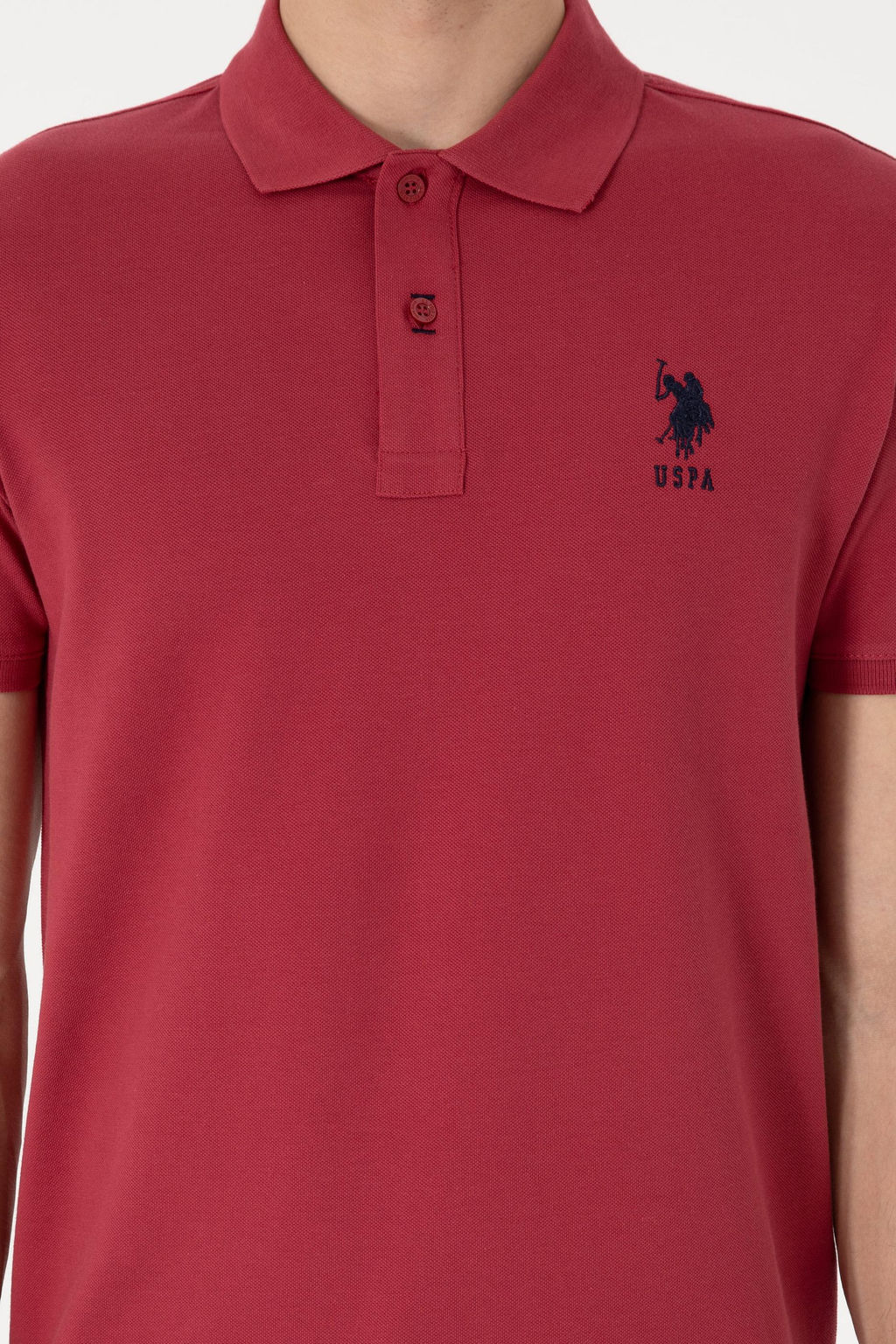 Erkek Slim Fit Polo Yaka Vi_ne Basic Ti__rt Sepette S_rpriz _ndirim - U.s. polo assn фото 6