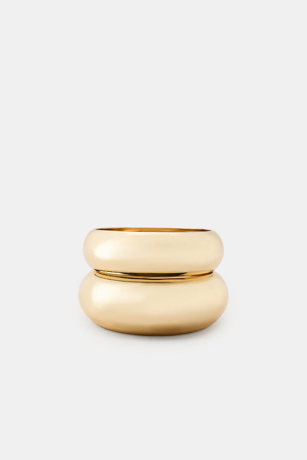 PACK OF 2 RIGID METAL BRACELETS - Zara фото 2
