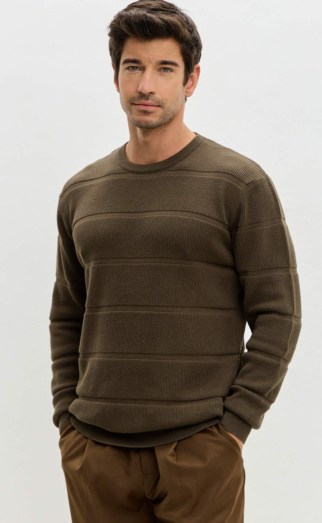 Джемпер P521-1571 d.beige - Primm фото 3