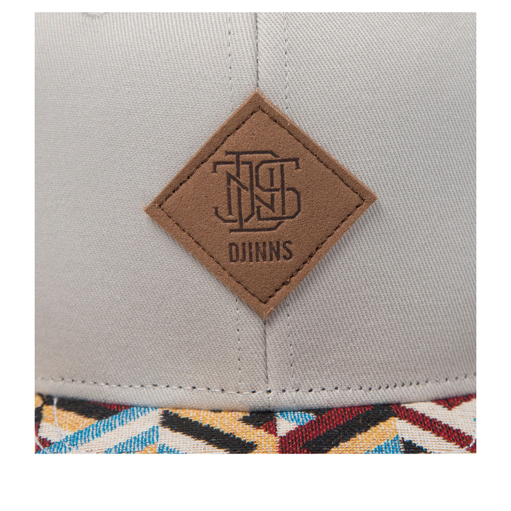 Бейсболка DJINNS арт. 6P SB CP TriTri Rev. (светло-серый)  фото 3