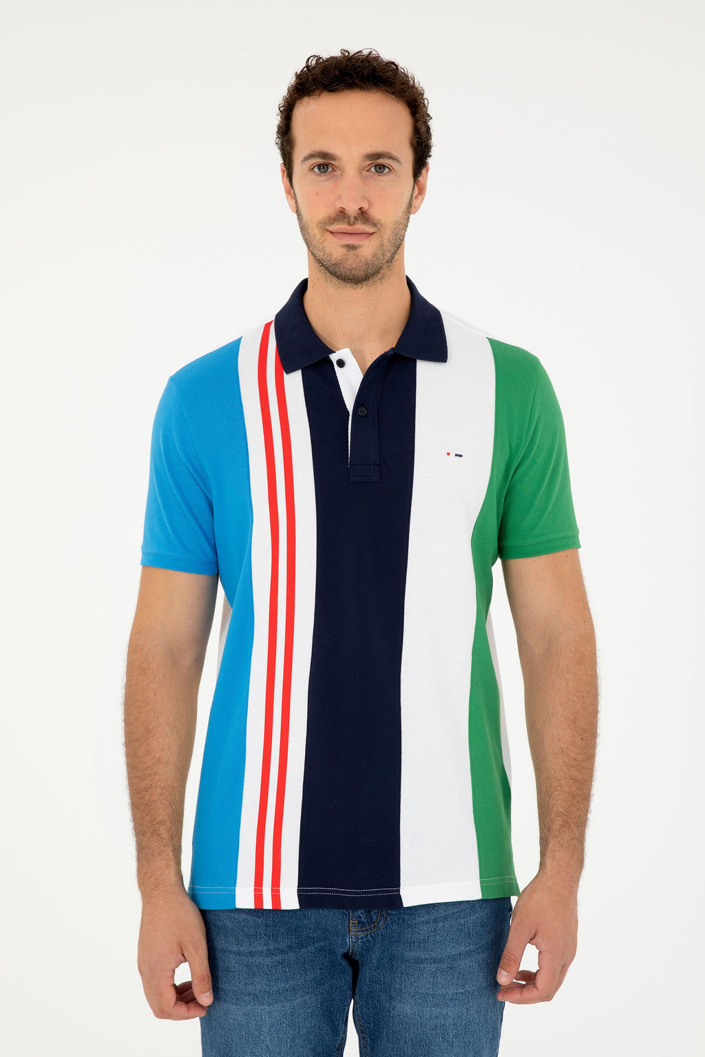 Мужская темно-синяя футболка Неожиданная скидка в корзине - U.s. polo assn фото 10