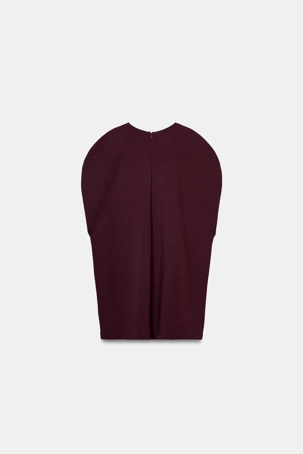 VESTIDO CORTO INTERLOCK / Vino - Zara фото 6