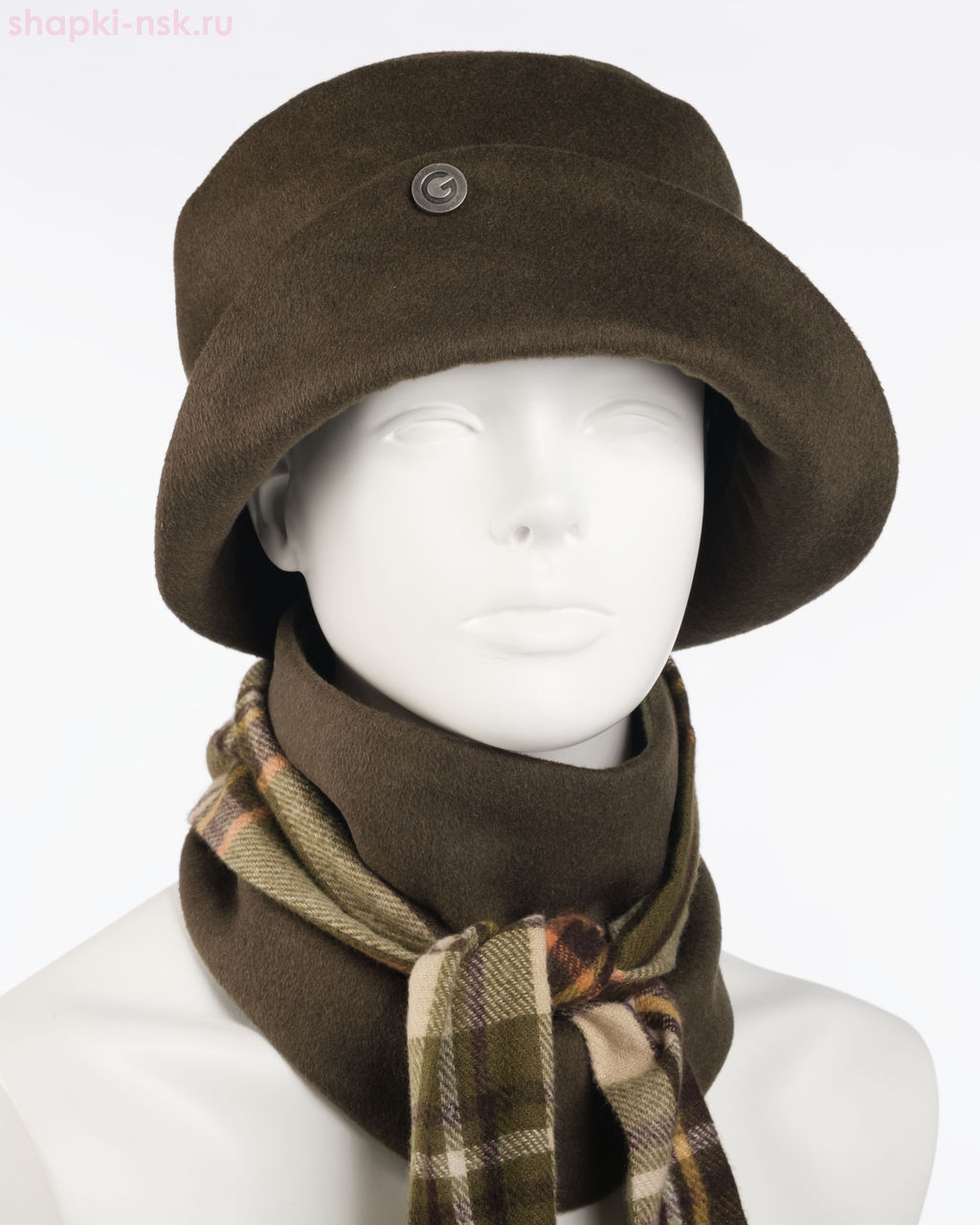 Ксения Комплект (шляпа+косынка) (57-59)