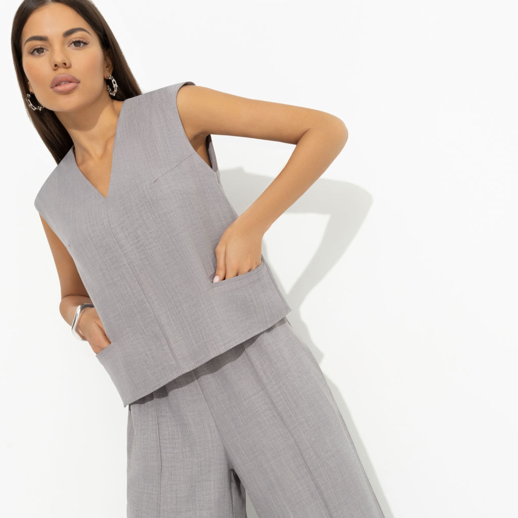 Жилет свободной посадки, Строго по моде - Charutti фото 2