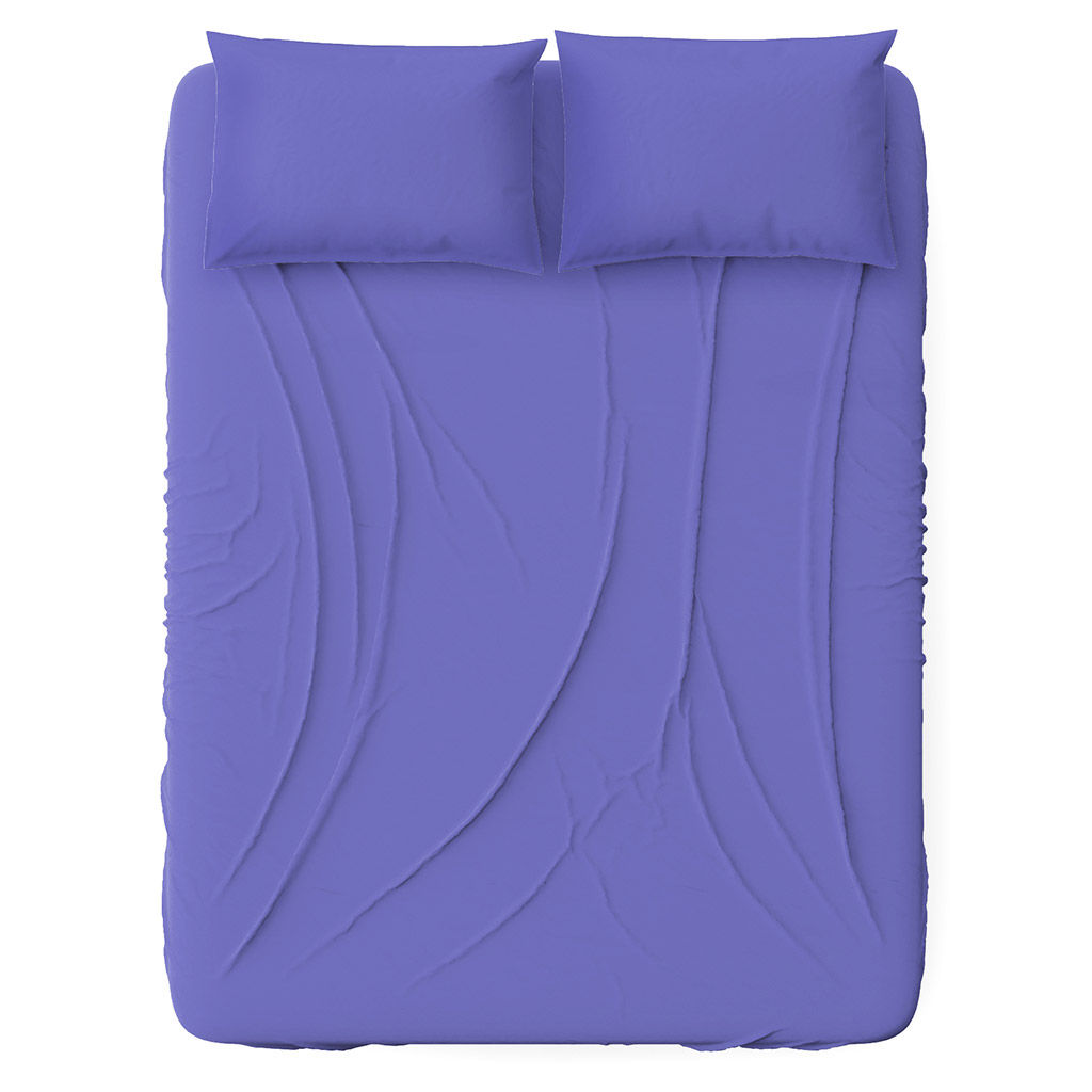 Простыня Евростандарт "Ночная фиалка" 220х240см, сатин 135г/м2, хлопок 100%, упаковка "классическая" ПВХ 28х41см, "Домашняя мода" (Россия)