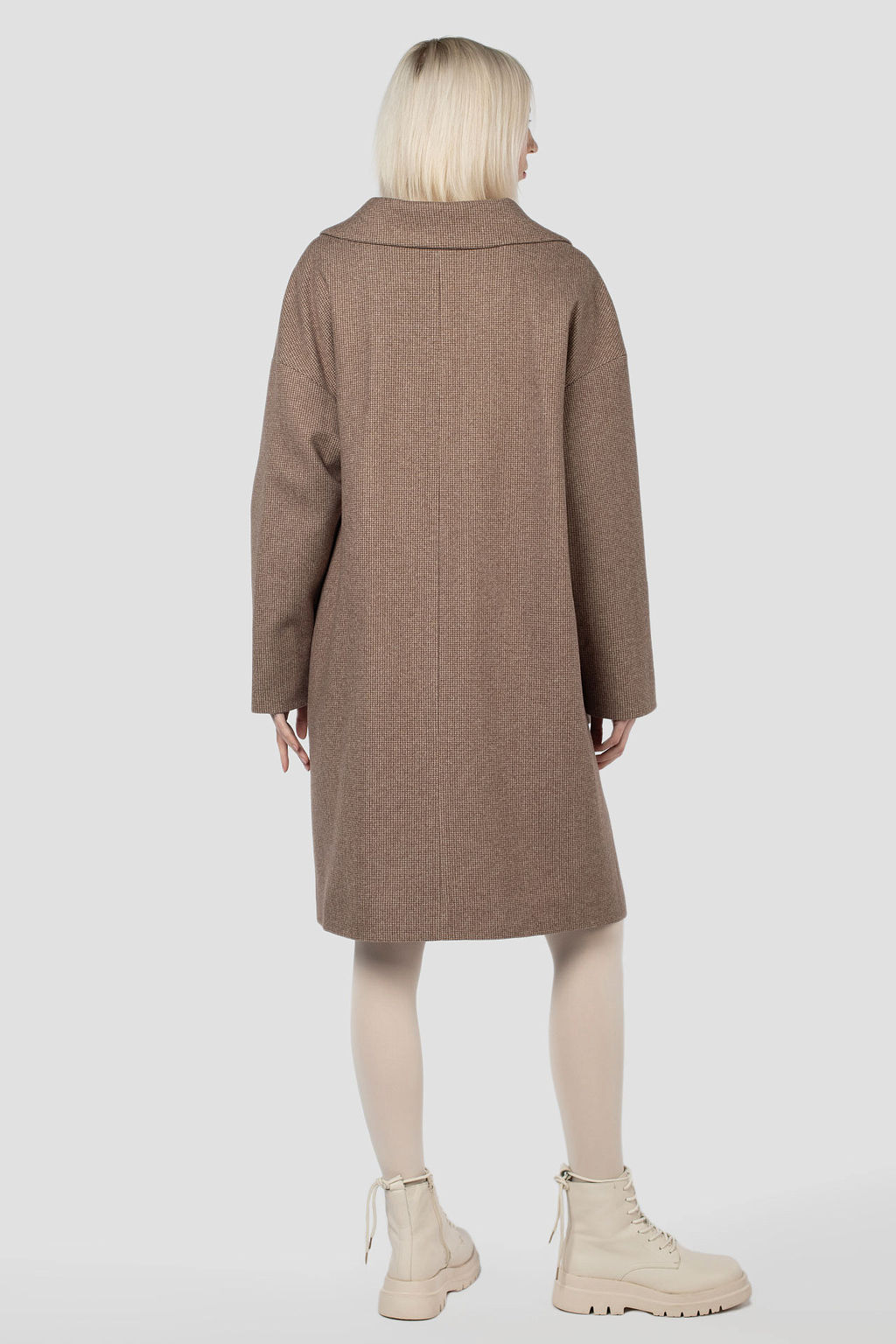 Пальто демисезонное микроворса