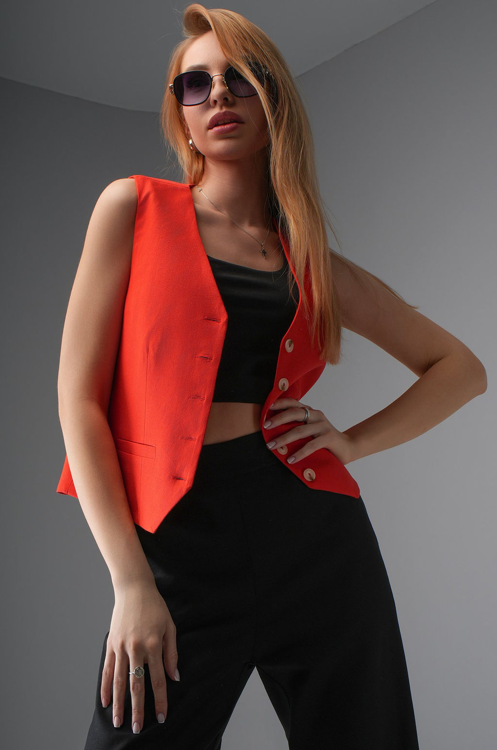 Женские льняные брюки Happyfox - Happy fox фото 7