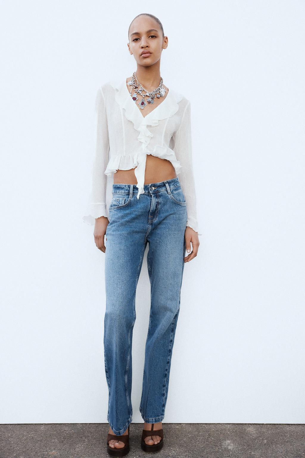Z1975 HIGH-WAIST BOOT-CUT JEANS
