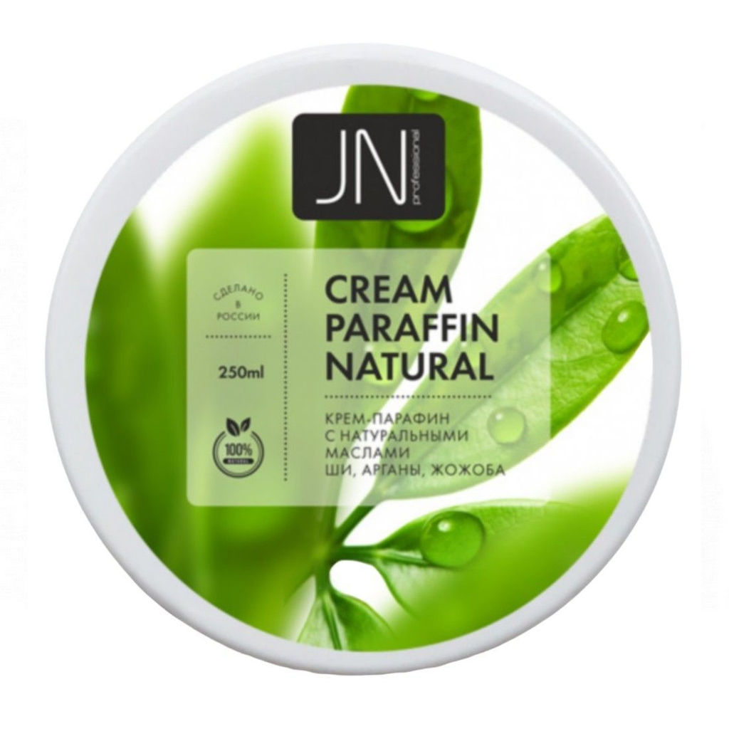 JessNail Крем-парафин с натуральным маслом ши, арганы, жожоба, 250 мл фото 2