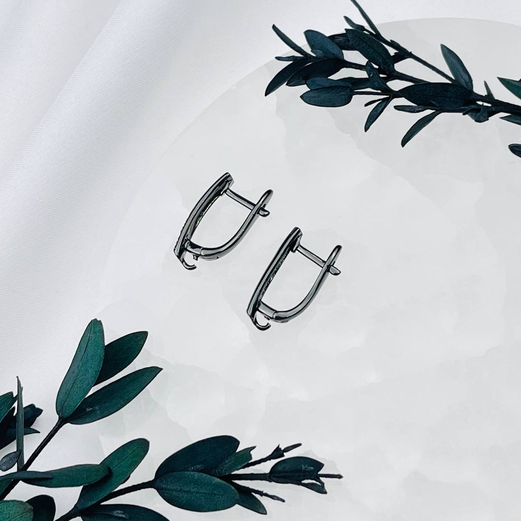 Швензы для сережек с Фианитами