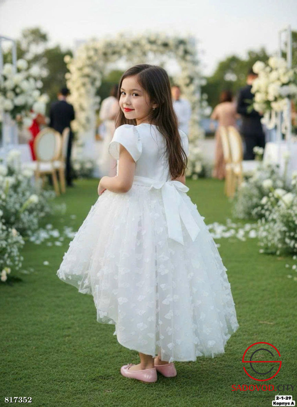 Платье для девочки нарядное - Bruno фото 4