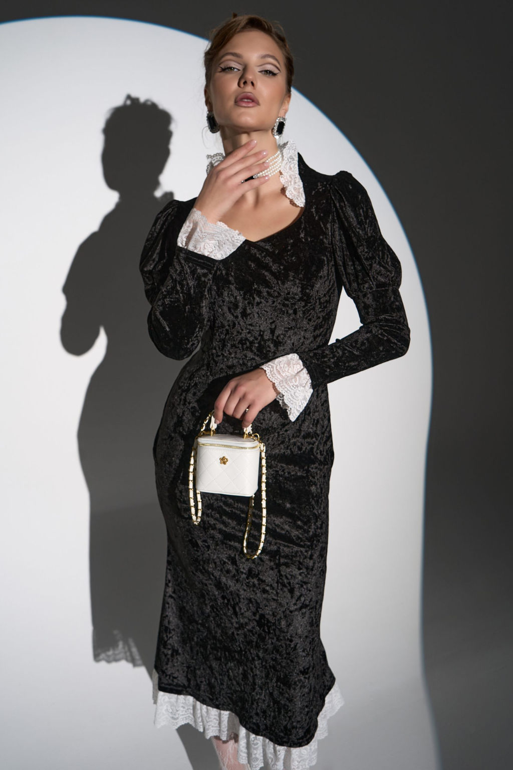 Платье Кэстл (чёрный) - Эльза фото 2