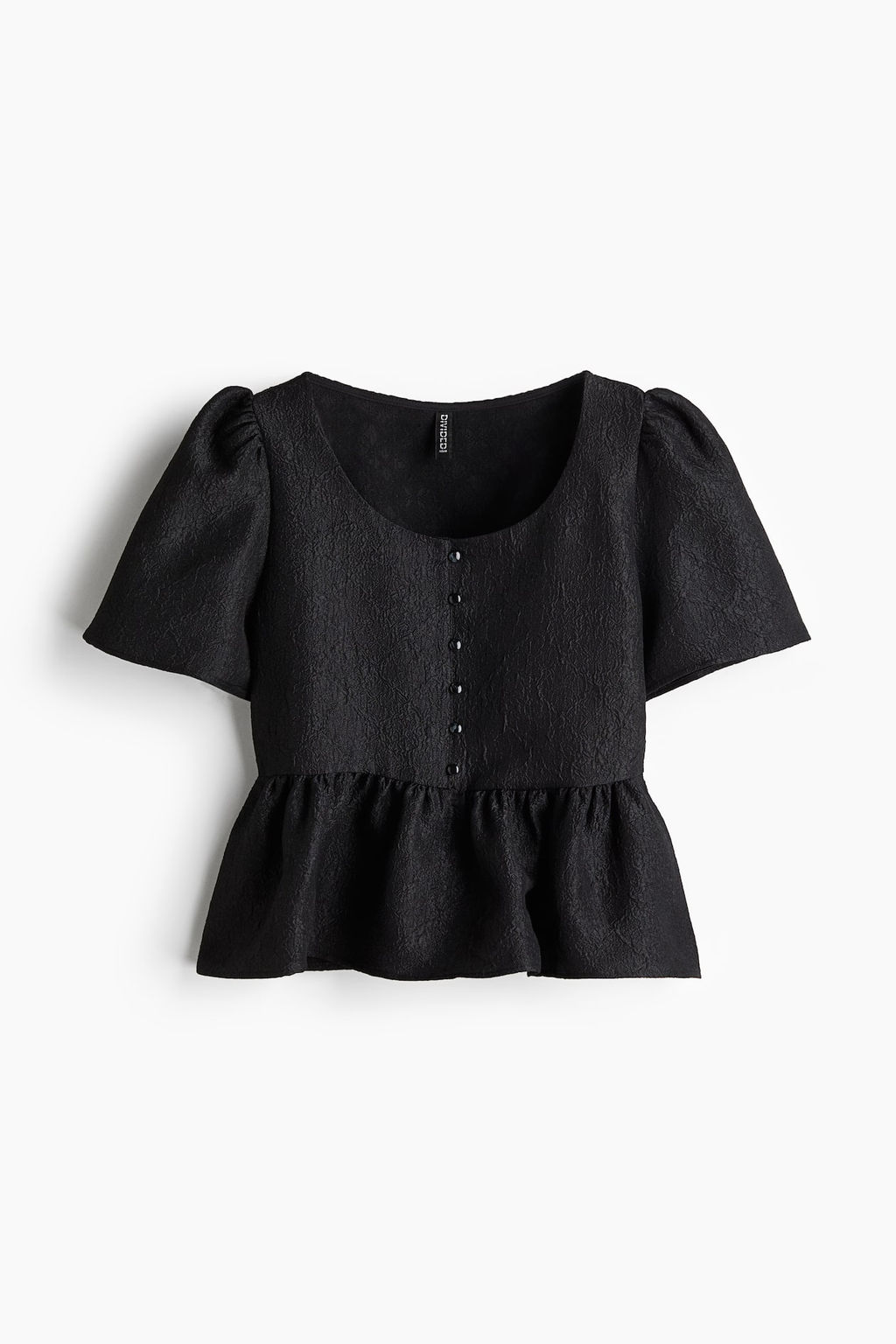 Blusa brocada con peplo - H&m фото 6