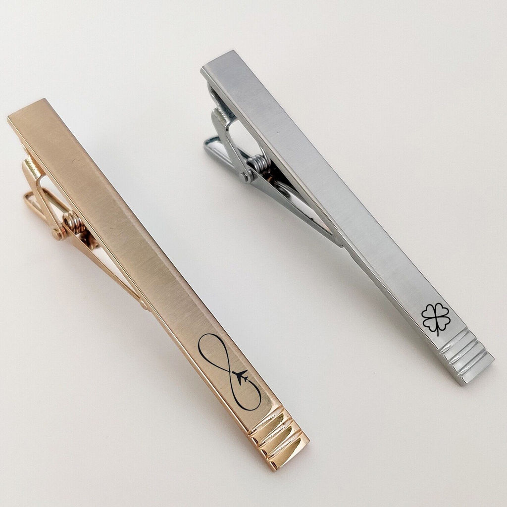 Зажим для галстука с Вашей гравировкой