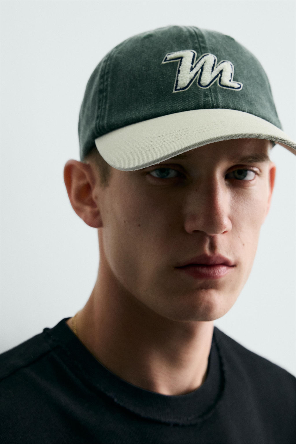 GORRA PARCHE LETRA / Verde - Zara фото 6