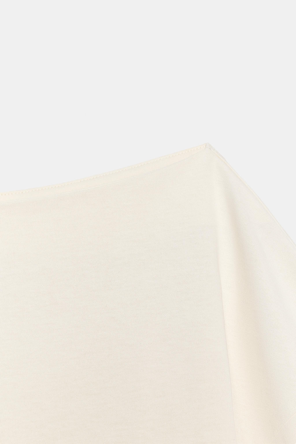BOAT NECK COTTON T-SHIRT - Zara фото 9