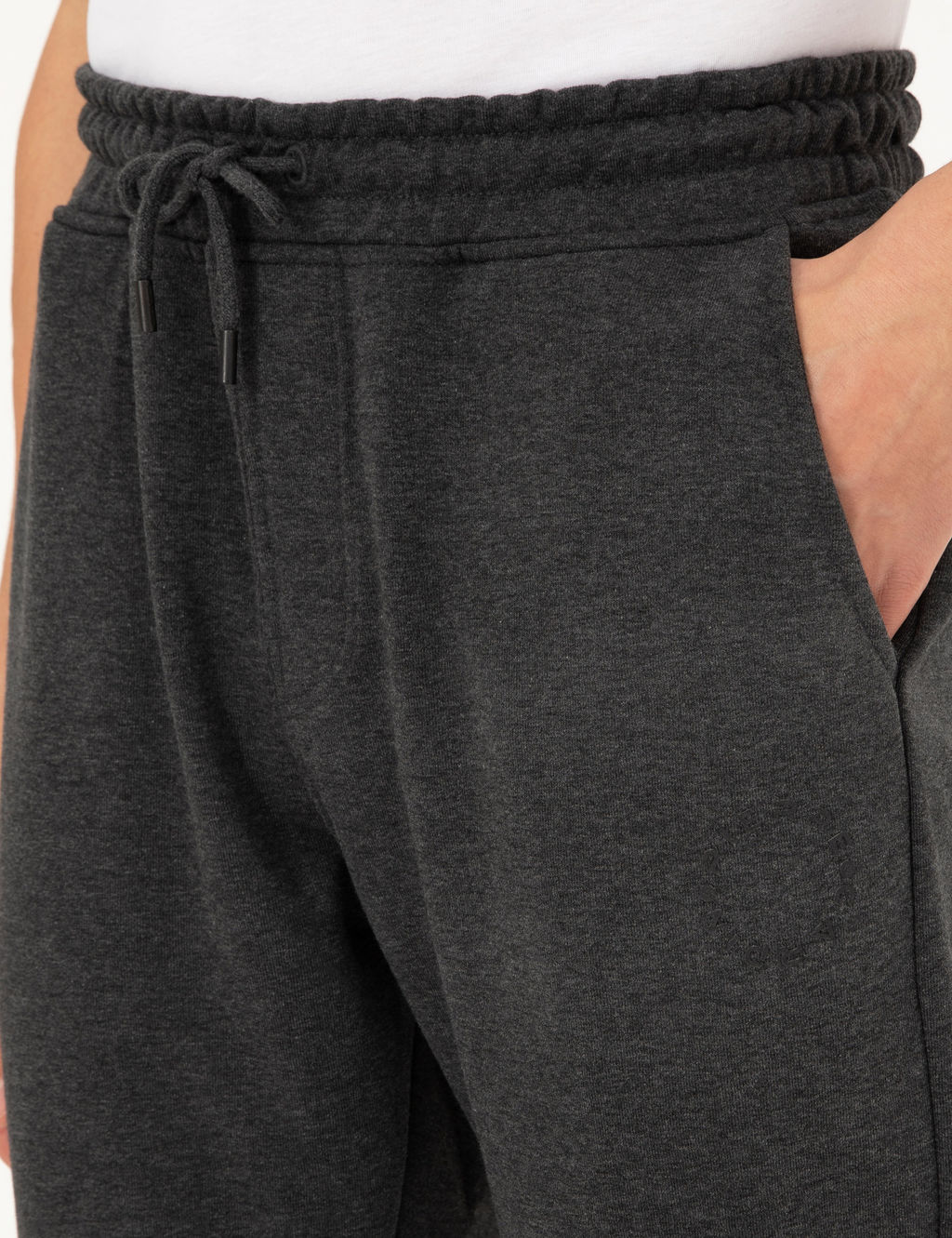 Antrasit Melanj Slim Fit 3 _plik Pa_as_ Lastikli E_ofman Alt_
