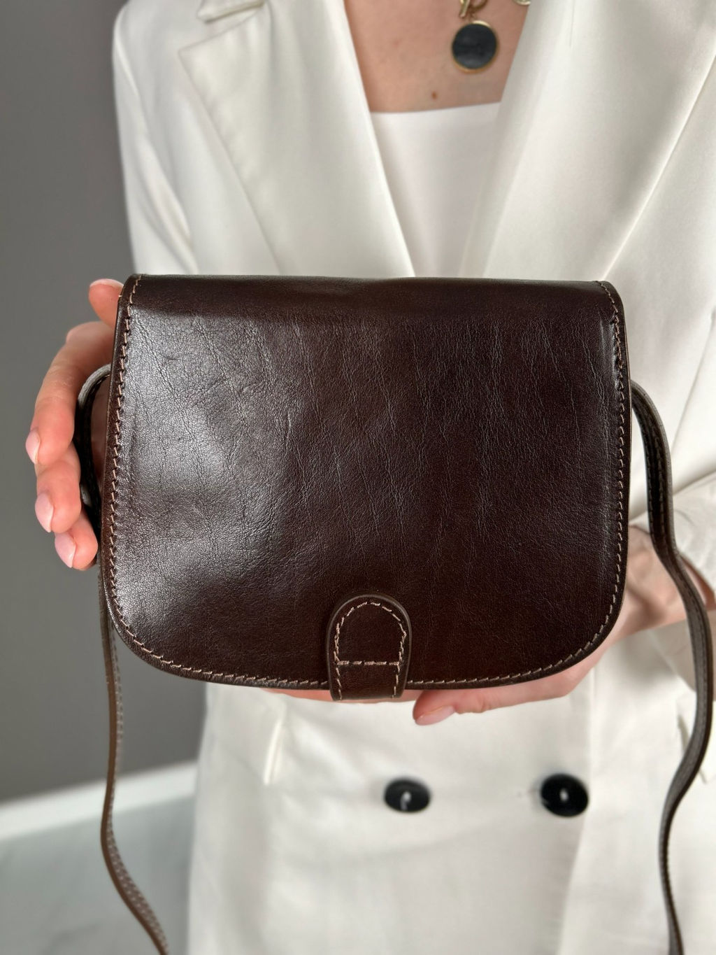 Сумочка женская из телячьей кожи