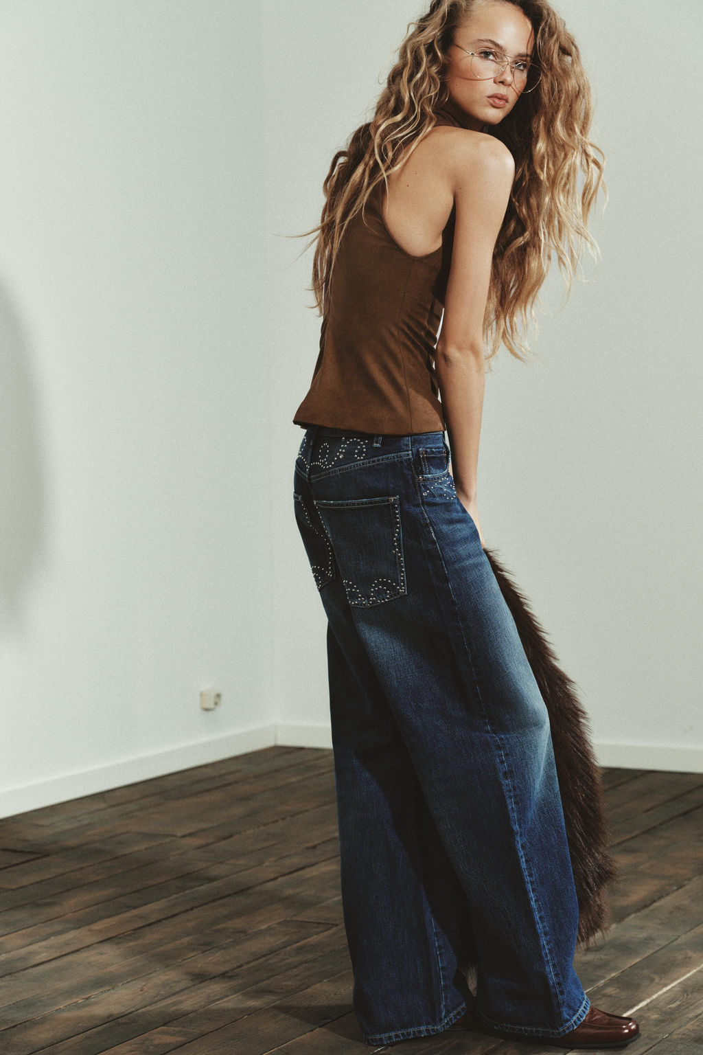 FAUX SUEDE TOP - Zara фото 3