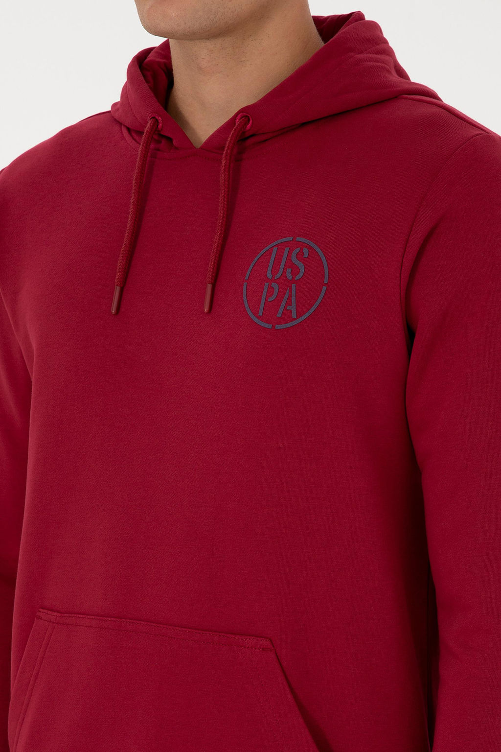 Erkek Koyu Frambuaz Sweatshirt - U.s. polo assn фото 7