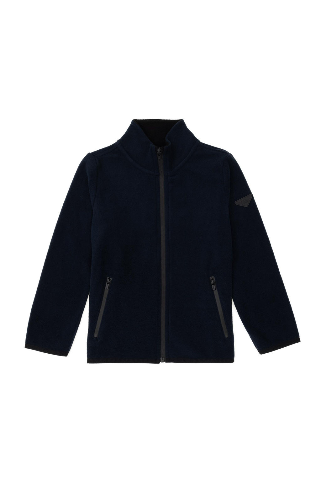 Темно-синий вязаный кардиган для мальчика Неожиданная скидка в корзине