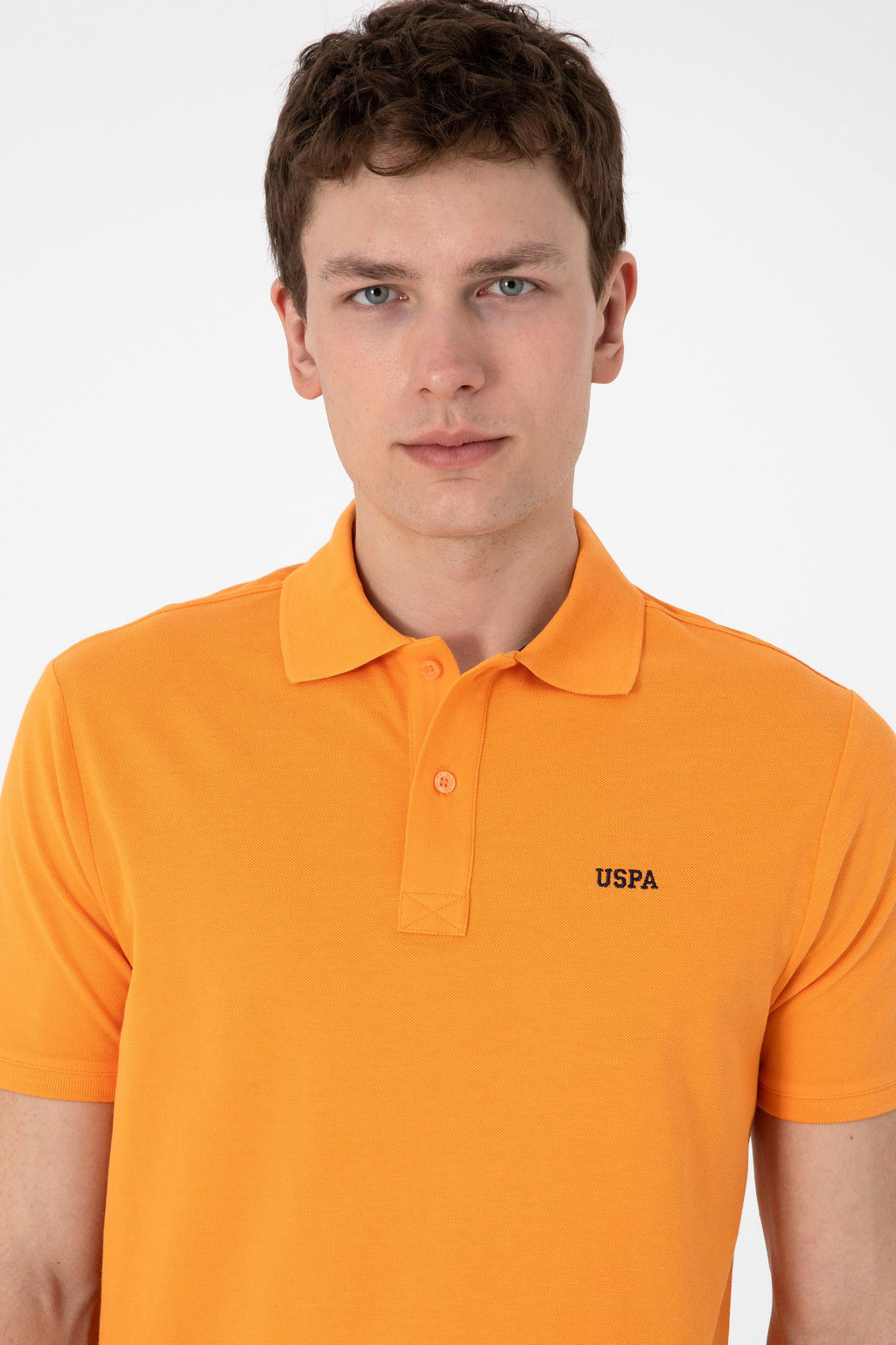 Erkek Regular Fit Polo Yaka Turuncu Basic Ti__rt Sepette S_rpriz _ndirim - U.s. polo assn фото 2