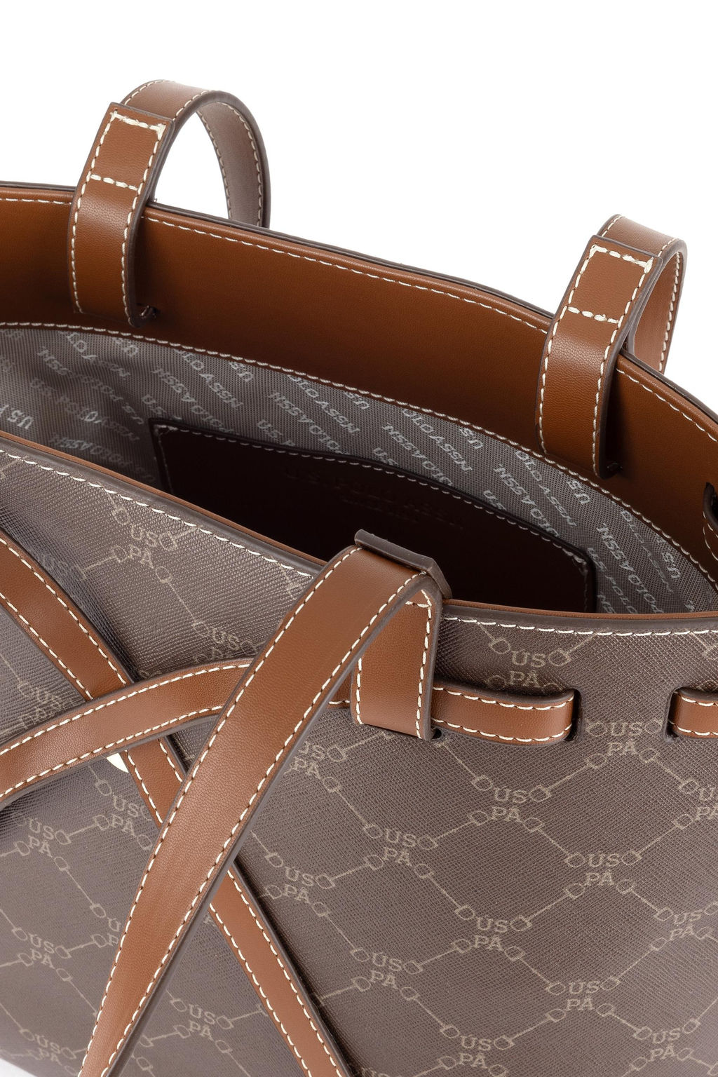 Женская коричневая сумка - U.s. polo assn фото 4